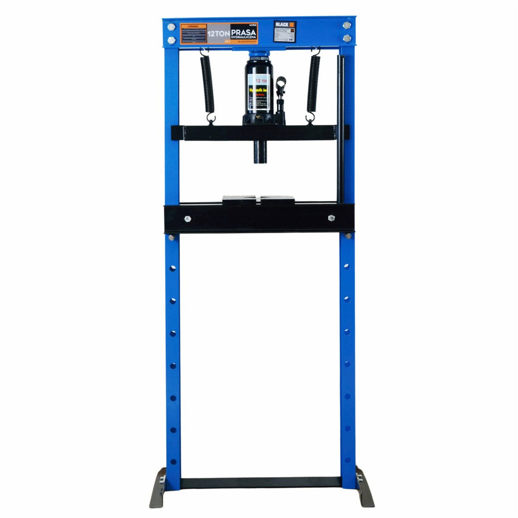 12T Hydraulic Workshop Press with Accessories