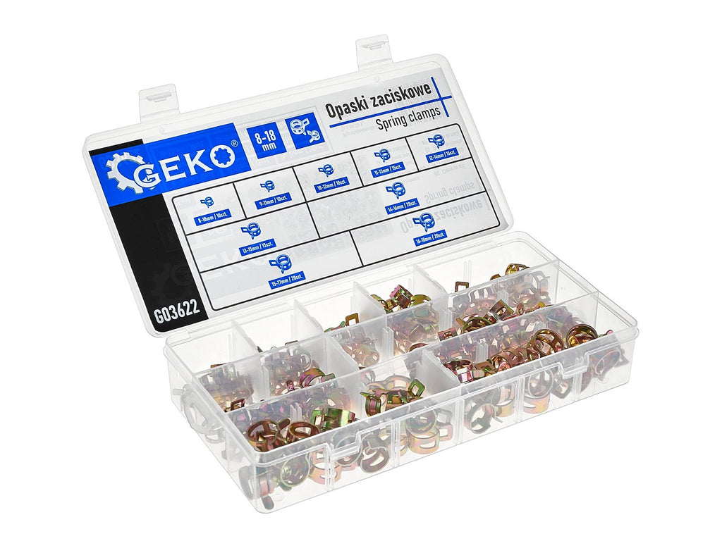 Spring clamps, 135 pcs.