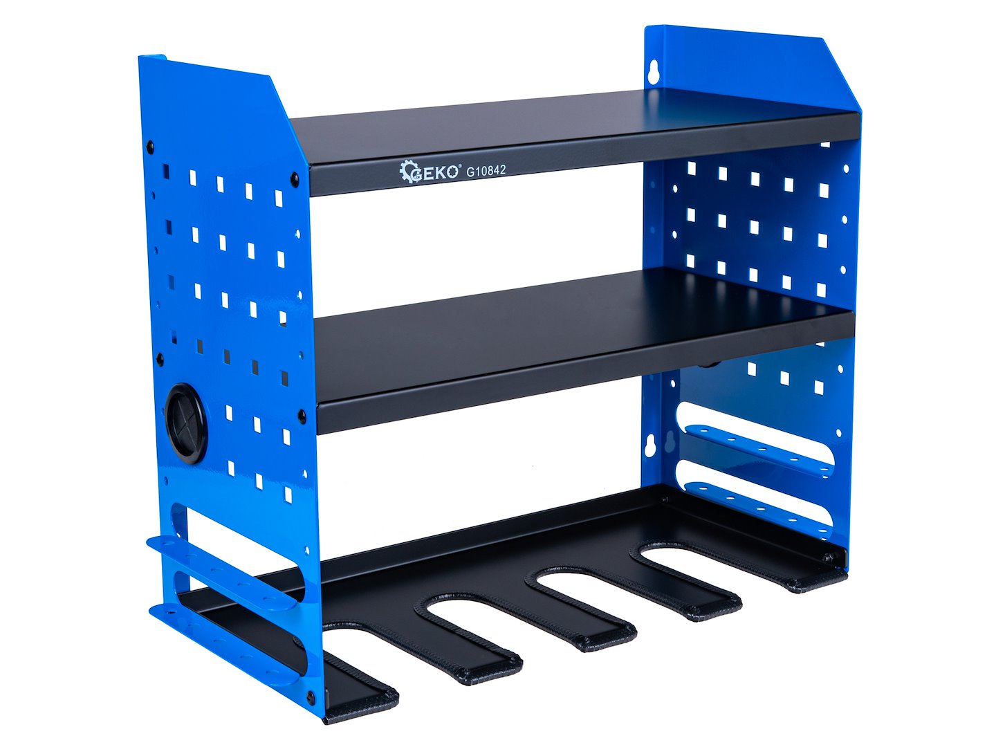4-Slot Metal Power Tool Shelf
