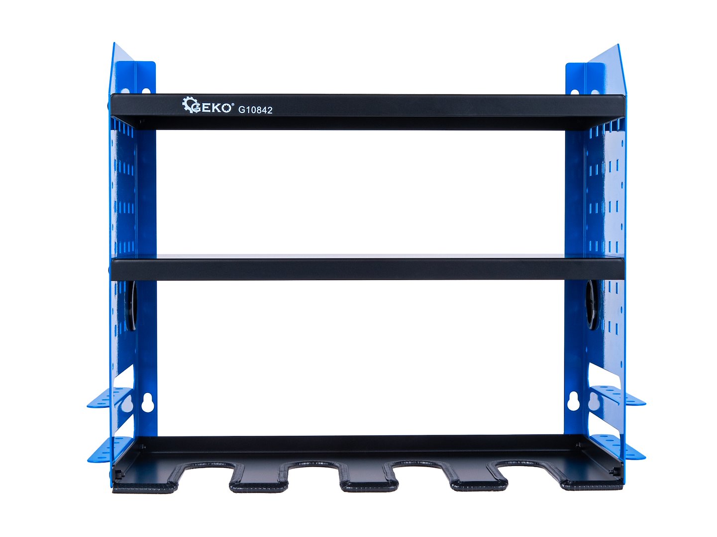 4-Slot Metal Power Tool Shelf