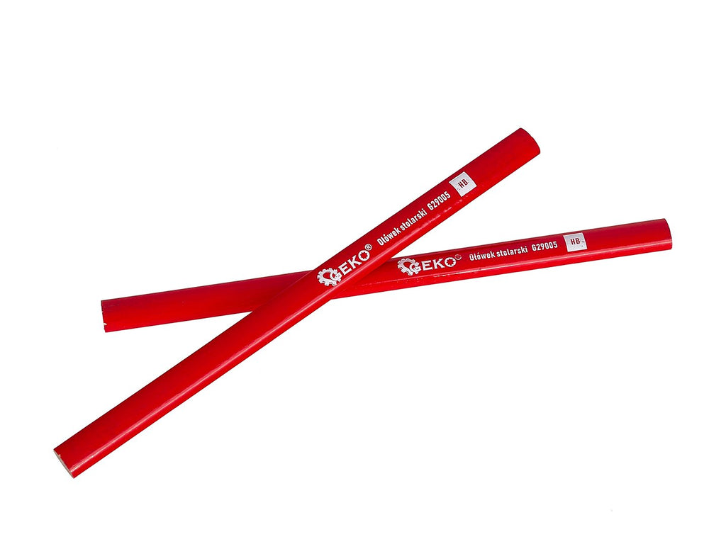 Carpenter's pencil 175 mm HB, 2 pcs.