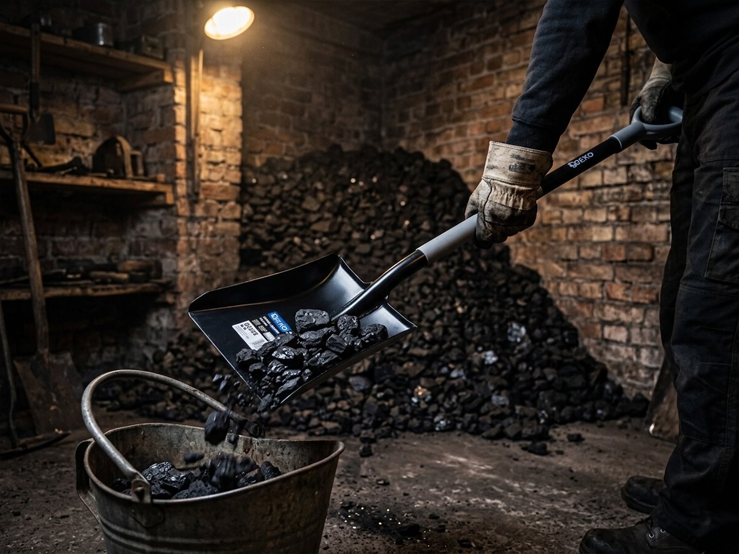 120 cm Coal Shovel HARD-LINE Series