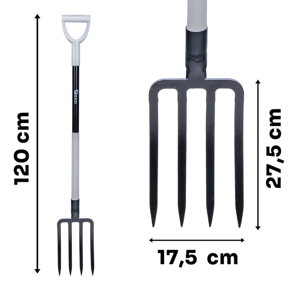 120 cm Forged Digging Fork - HARD-LINE Series