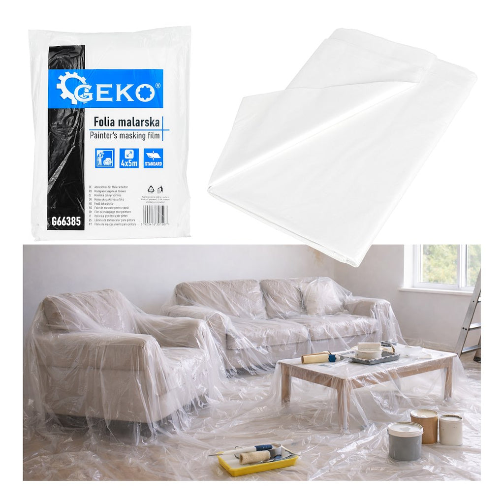 Painter's masking film 4 × 5 m / standard