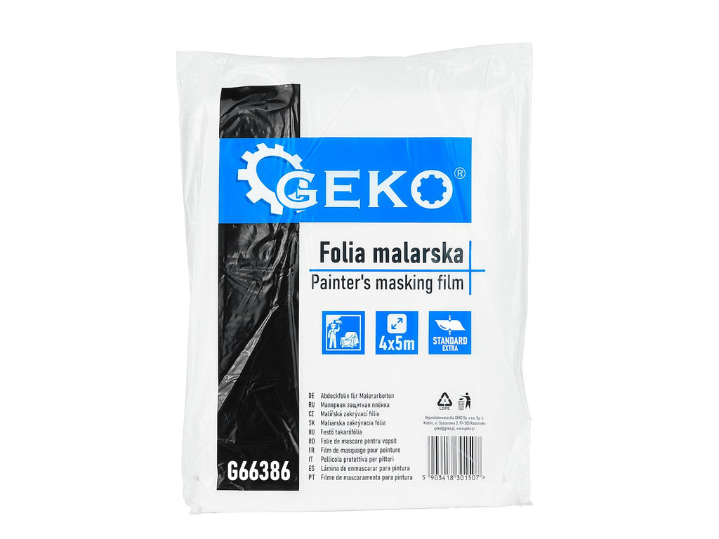 Painter's masking film 4 x 5 m / Standard-Extra