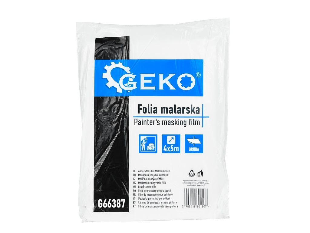 Painter's Masking Film 4 × 5 m — Thick