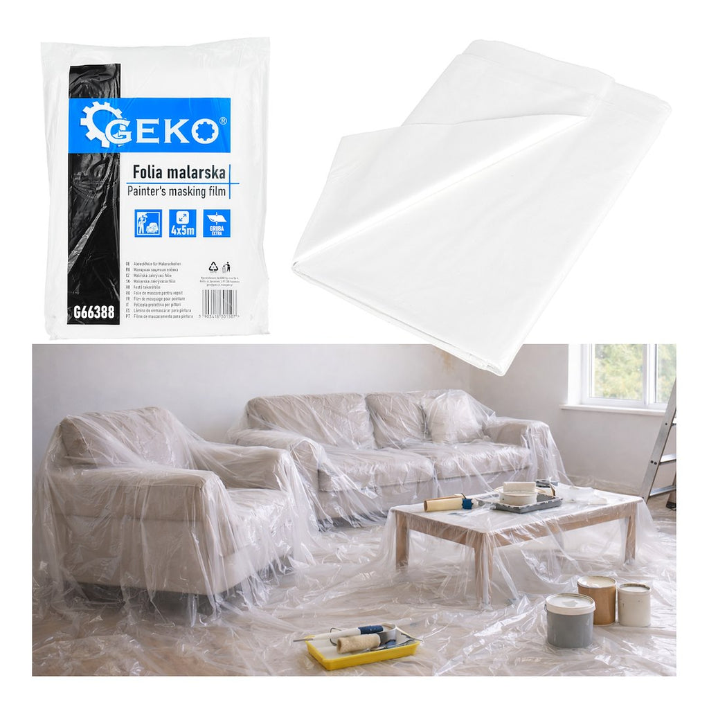 Painter's masking film 4 × 5 m / THICK-EXTRA