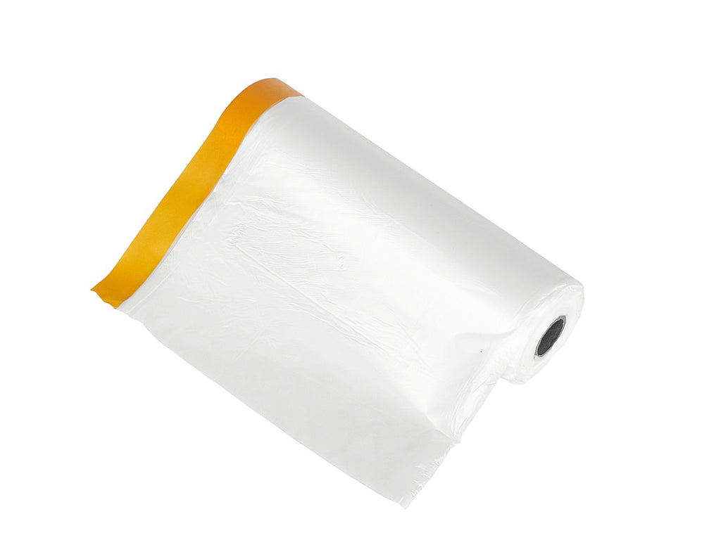 Painter's masking film with washi tape 180 cm x 20 m / 18 mm