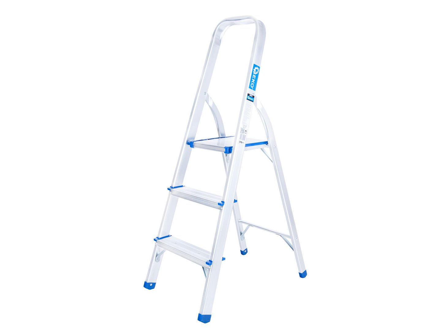 Aluminum 3-step household ladder 150 kg