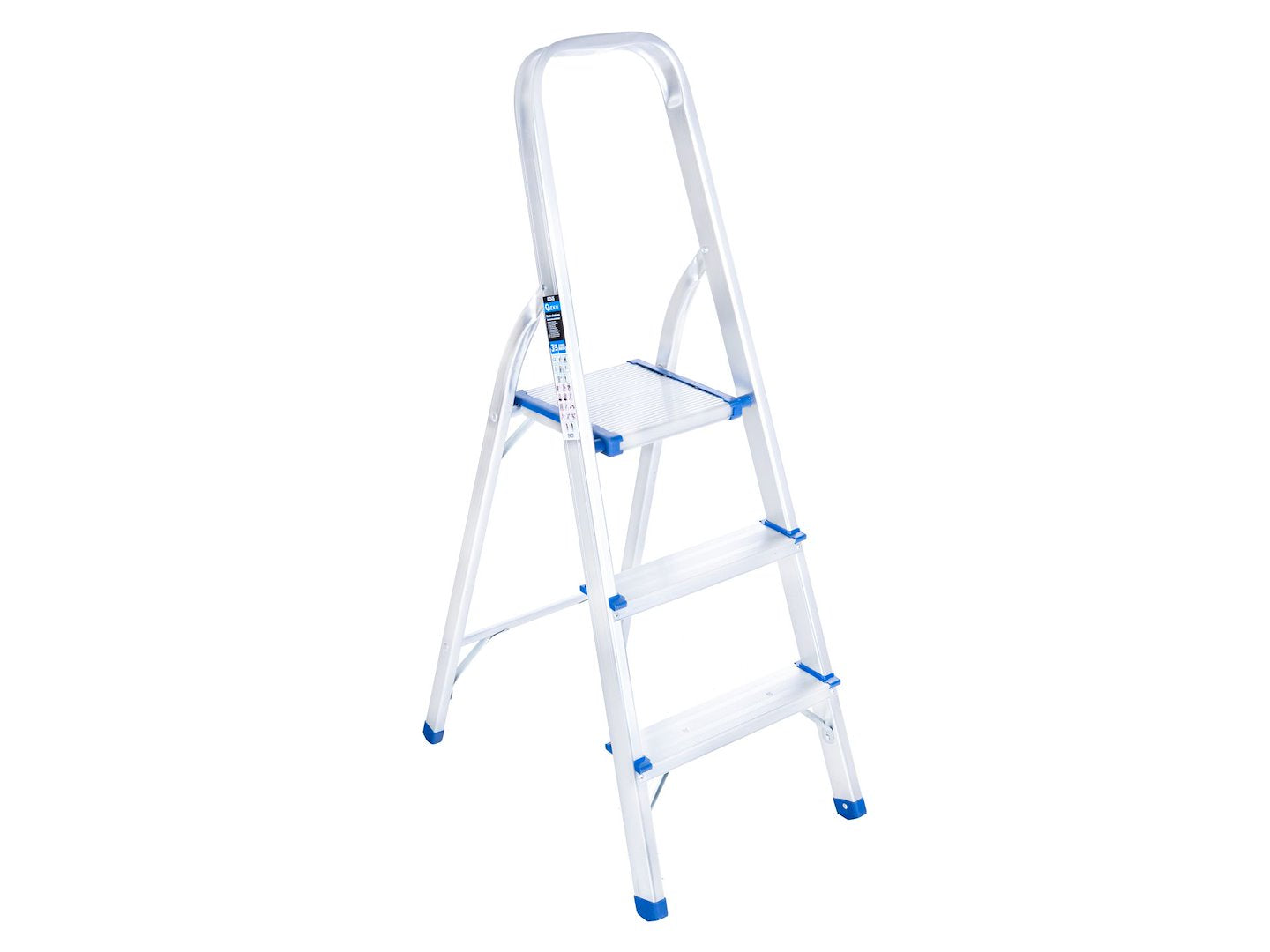 Aluminum 3-step household ladder 150 kg