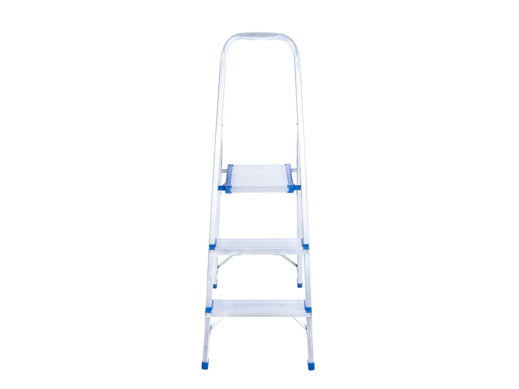 Aluminum 3-step household ladder 150 kg