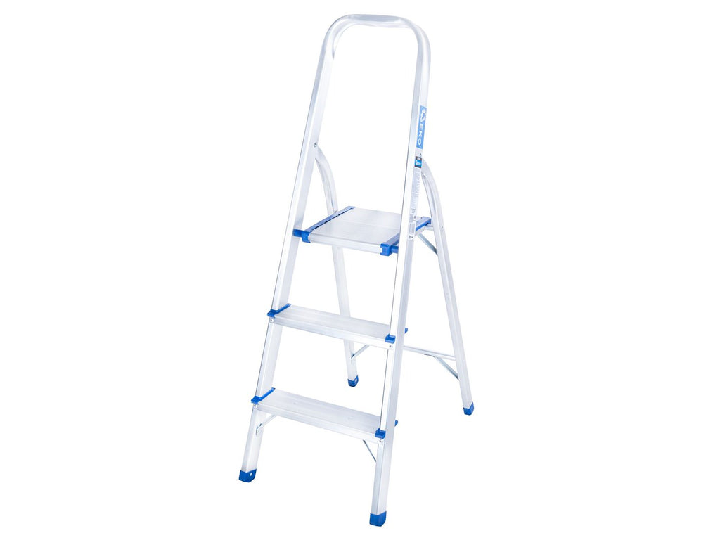 Aluminum 3-step household ladder 150 kg