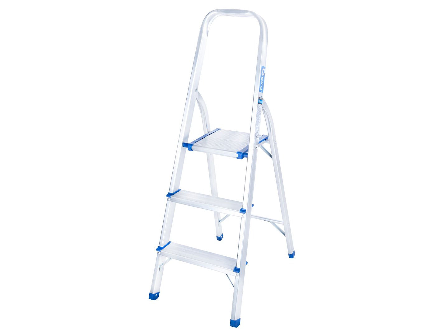 Aluminum 3-step household ladder 150 kg