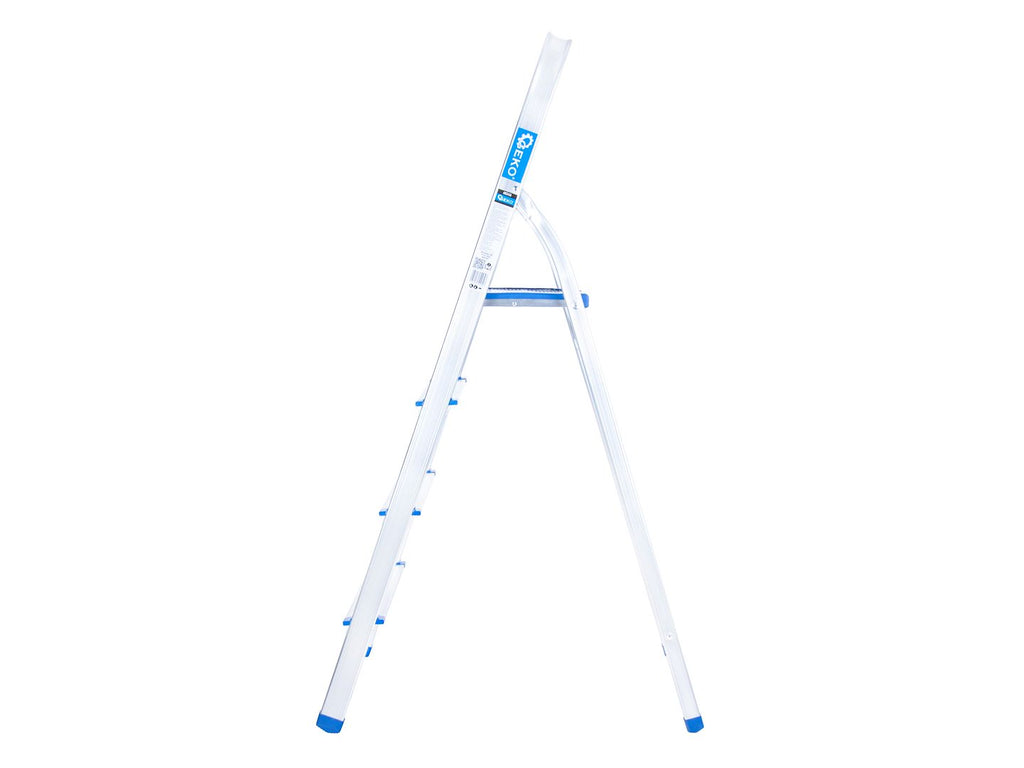 Aluminum 4-step household ladder, 150 kg