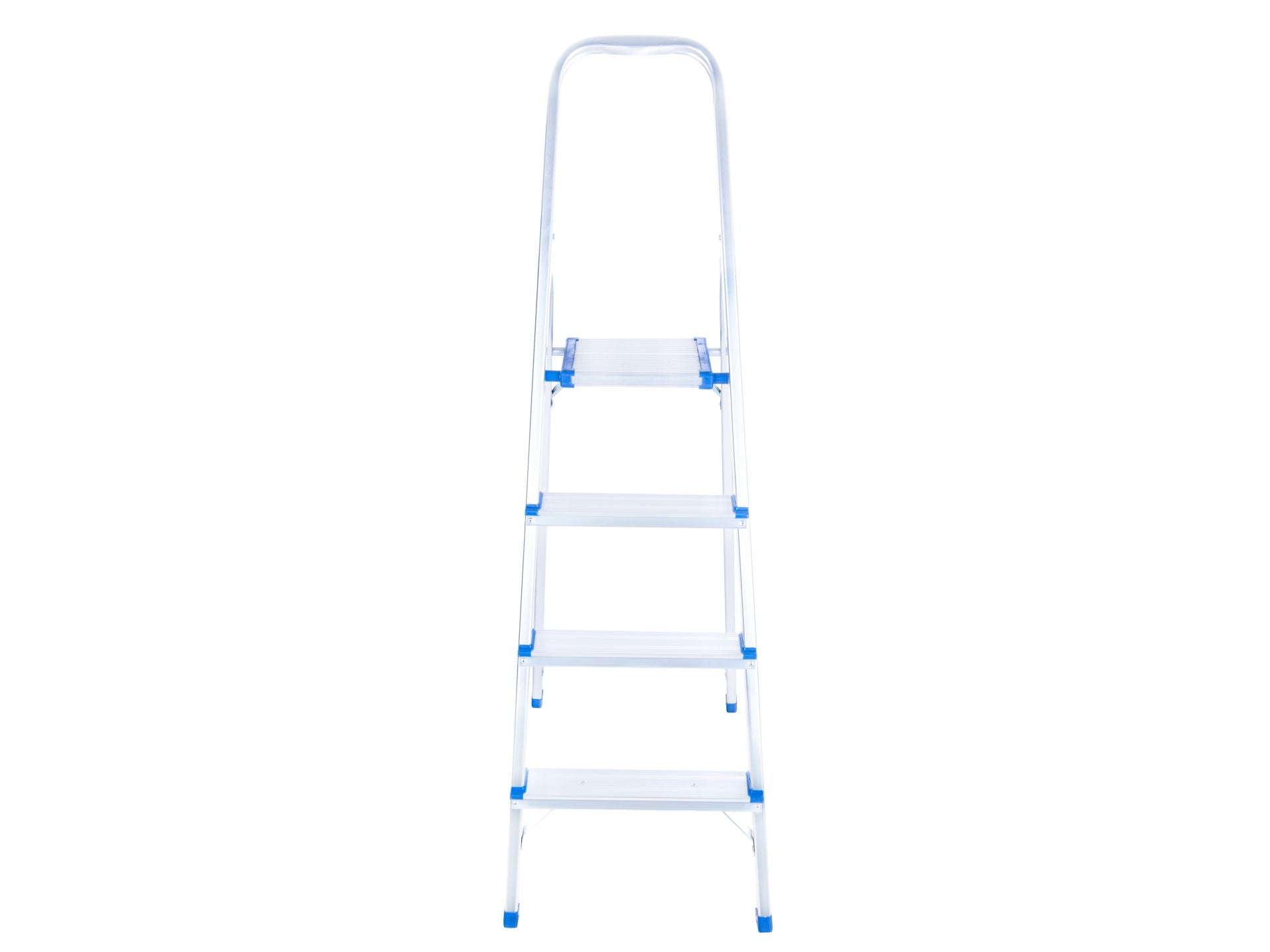Aluminum 4-step household ladder, 150 kg