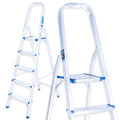 Aluminum 5-step household ladder, 150 kg