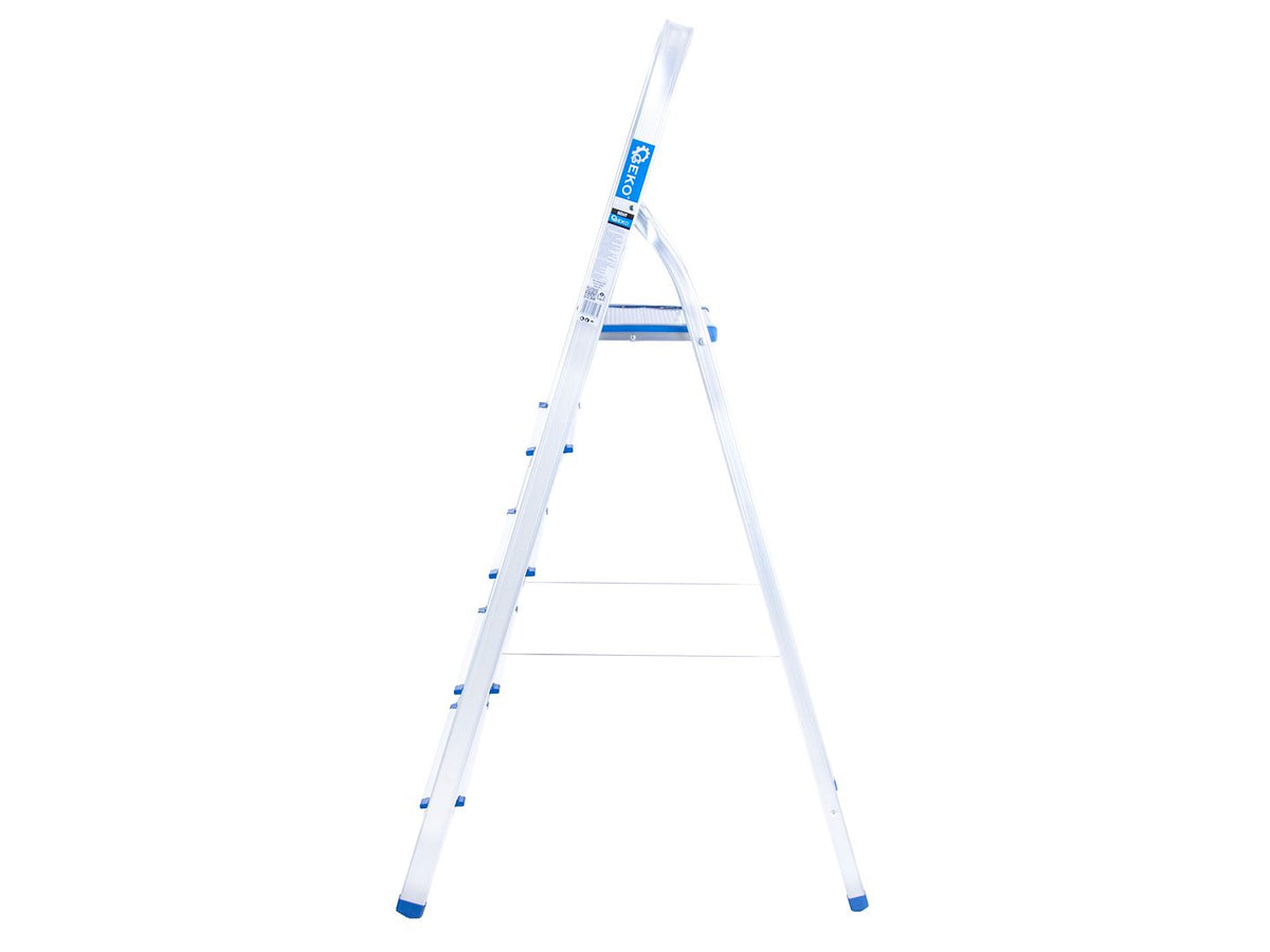 Aluminum 5-step household ladder, 150 kg