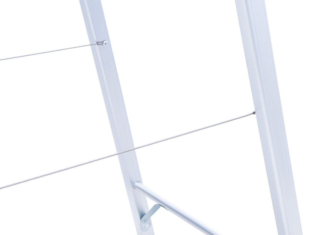 Aluminum 5-step household ladder, 150 kg