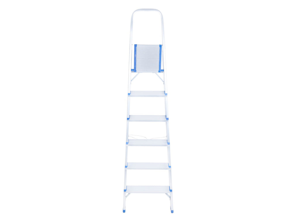 Aluminum 6-step household ladder 150 kg