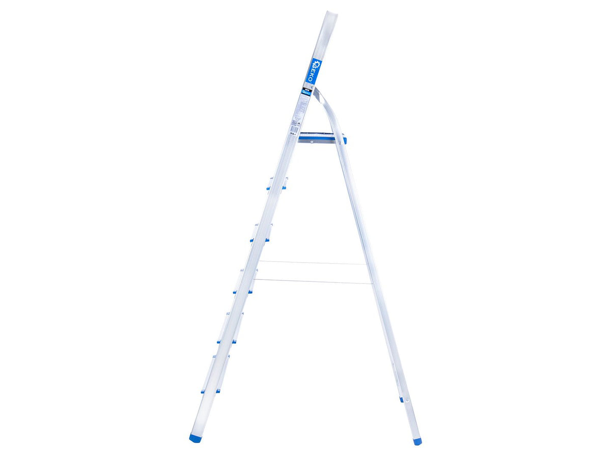 Aluminum 6-step household ladder 150 kg