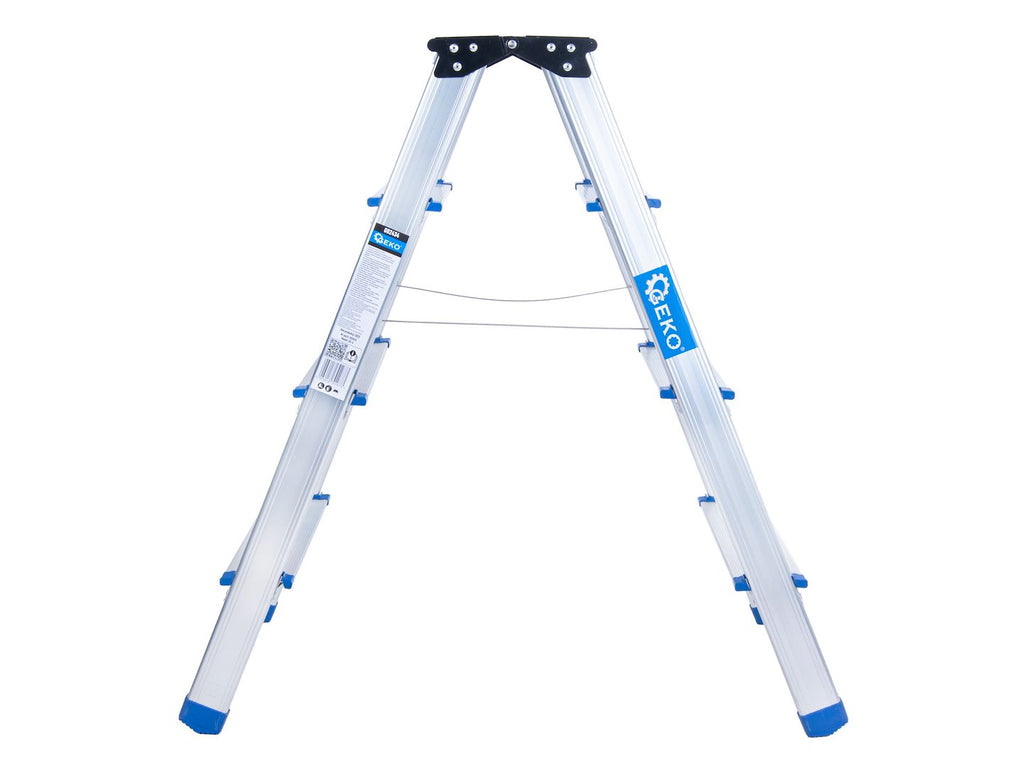 Aluminum 4-Step Double-Sided Ladder, 150 kg