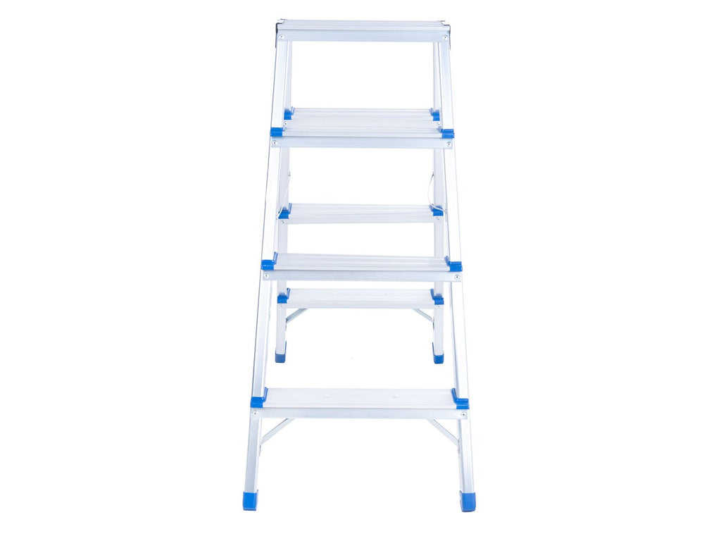 Aluminum 4-Step Double-Sided Ladder, 150 kg