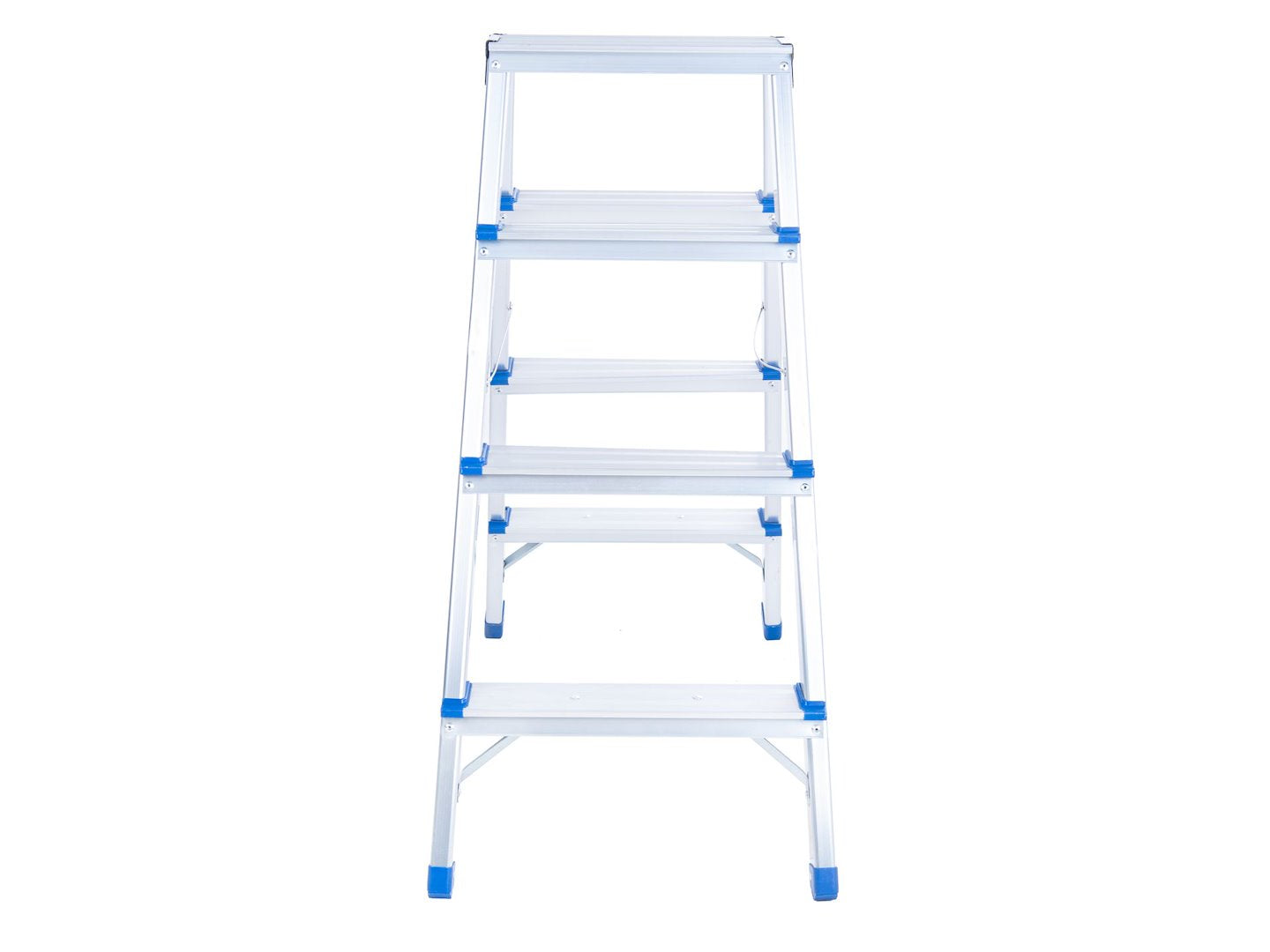 Aluminum 4-Step Double-Sided Ladder, 150 kg