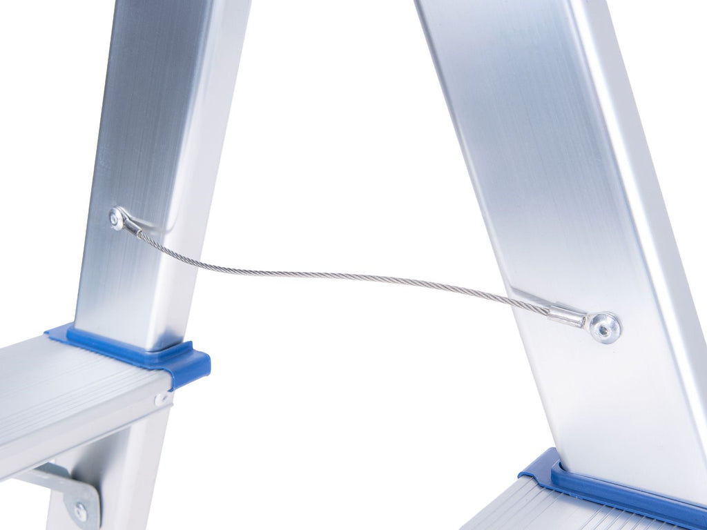 Aluminum 4-Step Double-Sided Ladder, 150 kg