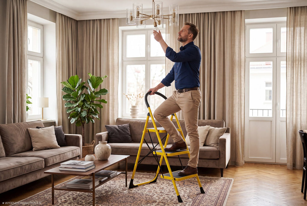 Foldable 3-step ladder
