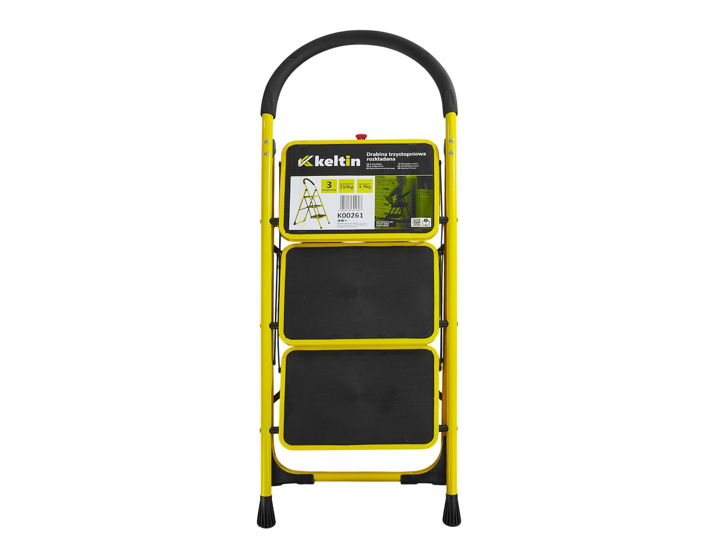 Foldable 3-step ladder