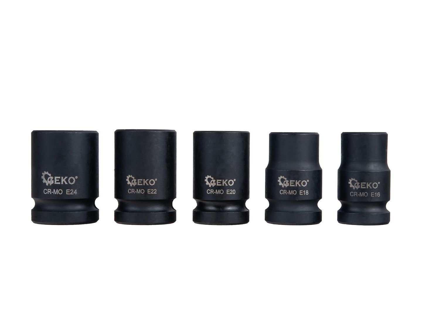 11-piece 1/2" E6–E24 Torx impact socket set