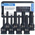 8pcs Torx Impact Sockets Set T30-T80