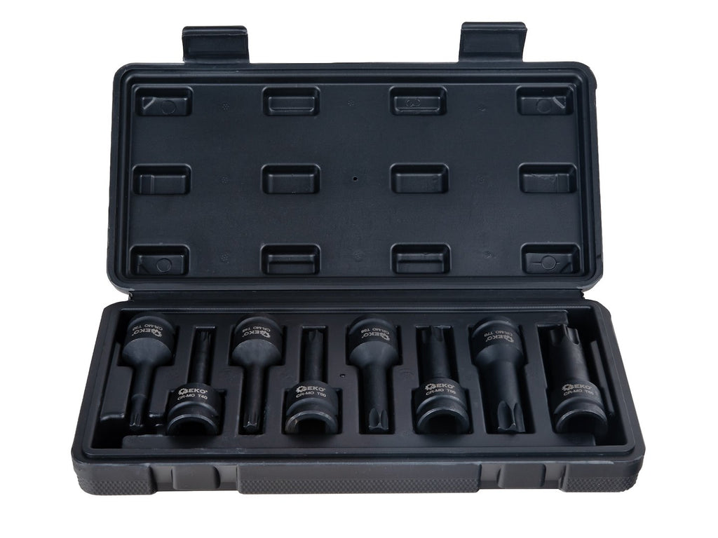 8pcs Torx Impact Sockets Set T30-T80