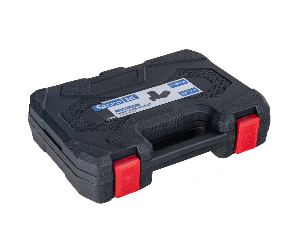 8 pcs 1/2" 12-pt impact socket set