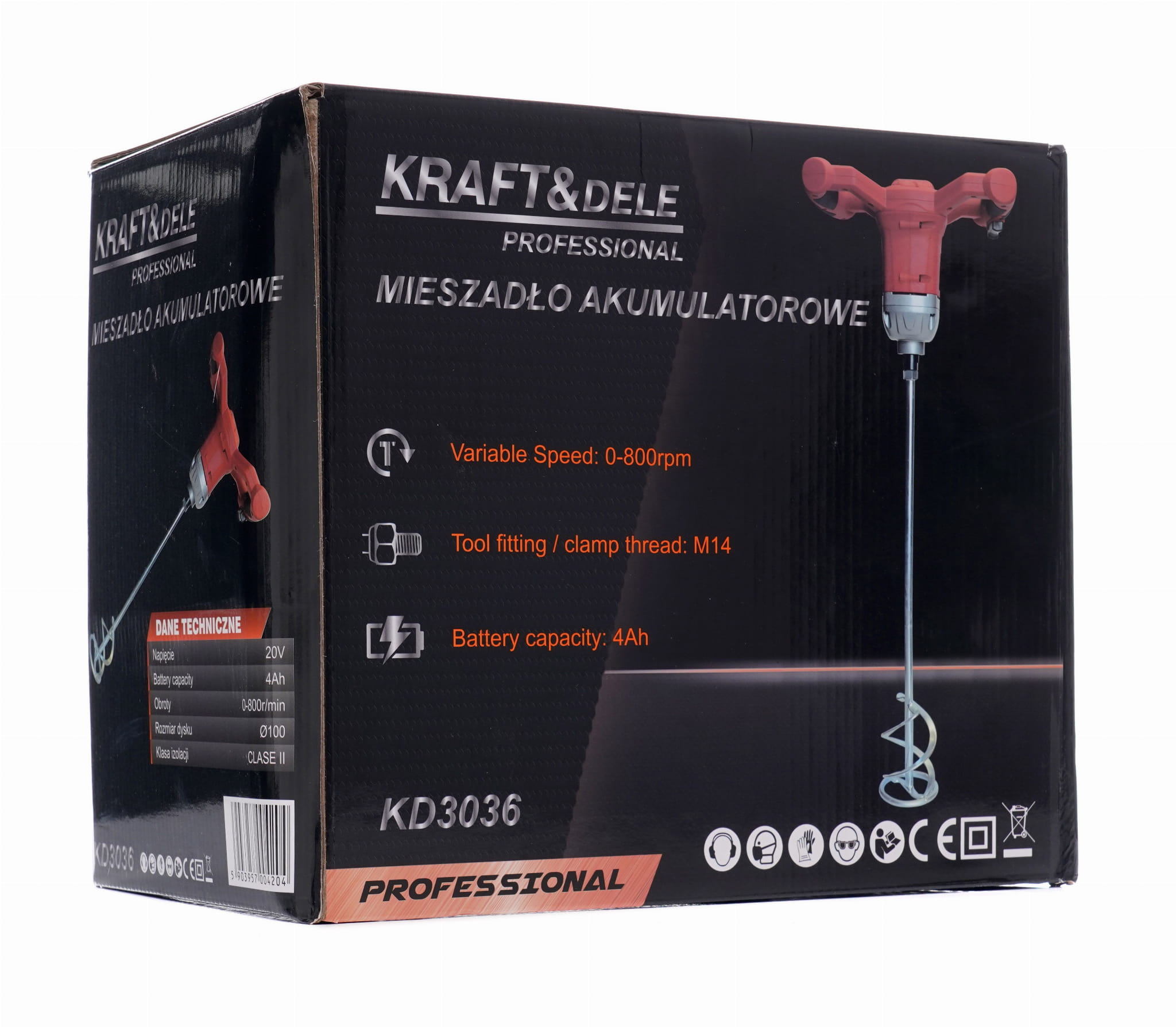 CORDLESS MIXER M14 100mm 4Ah KD3036
