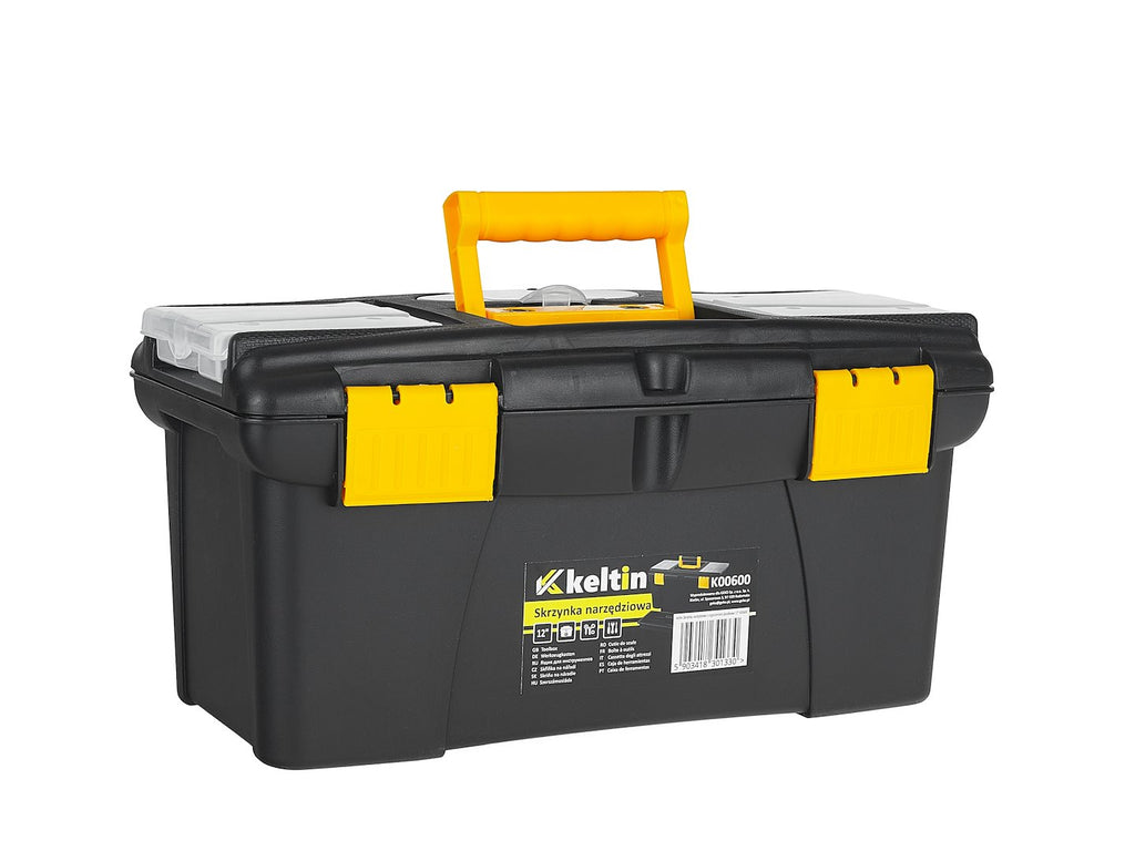 12" Plastic Tool Box with Organizer