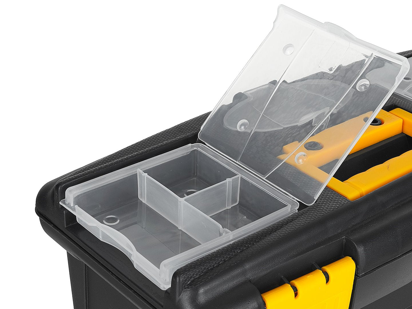 12" Plastic Tool Box with Organizer
