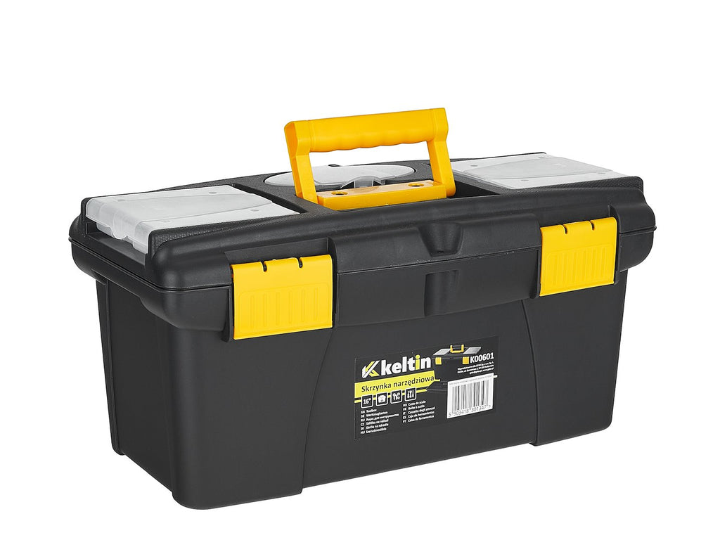 16" Plastic Toolbox with Organizer
