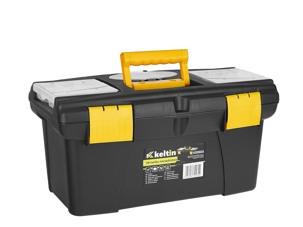 19" Plastic Toolbox with Organizer