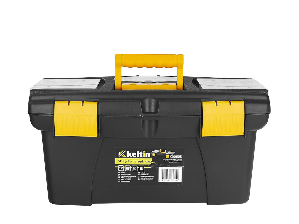 19" Plastic Toolbox with Organizer