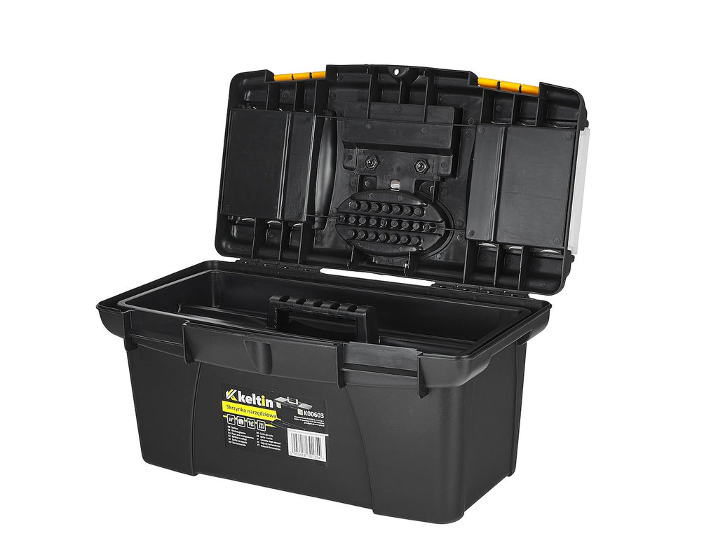 19" Plastic Toolbox with Organizer