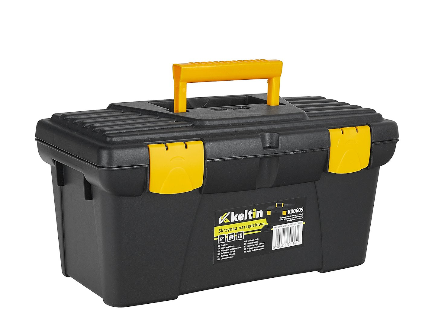 12" Plastic Toolbox