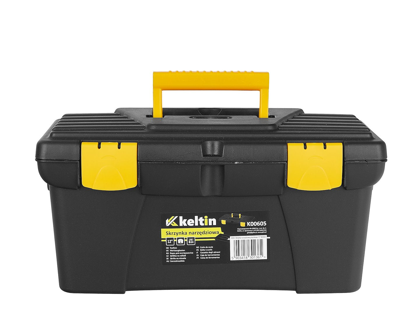12" Plastic Toolbox