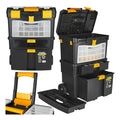 Plastic Tool Trolley with Removable Organizer