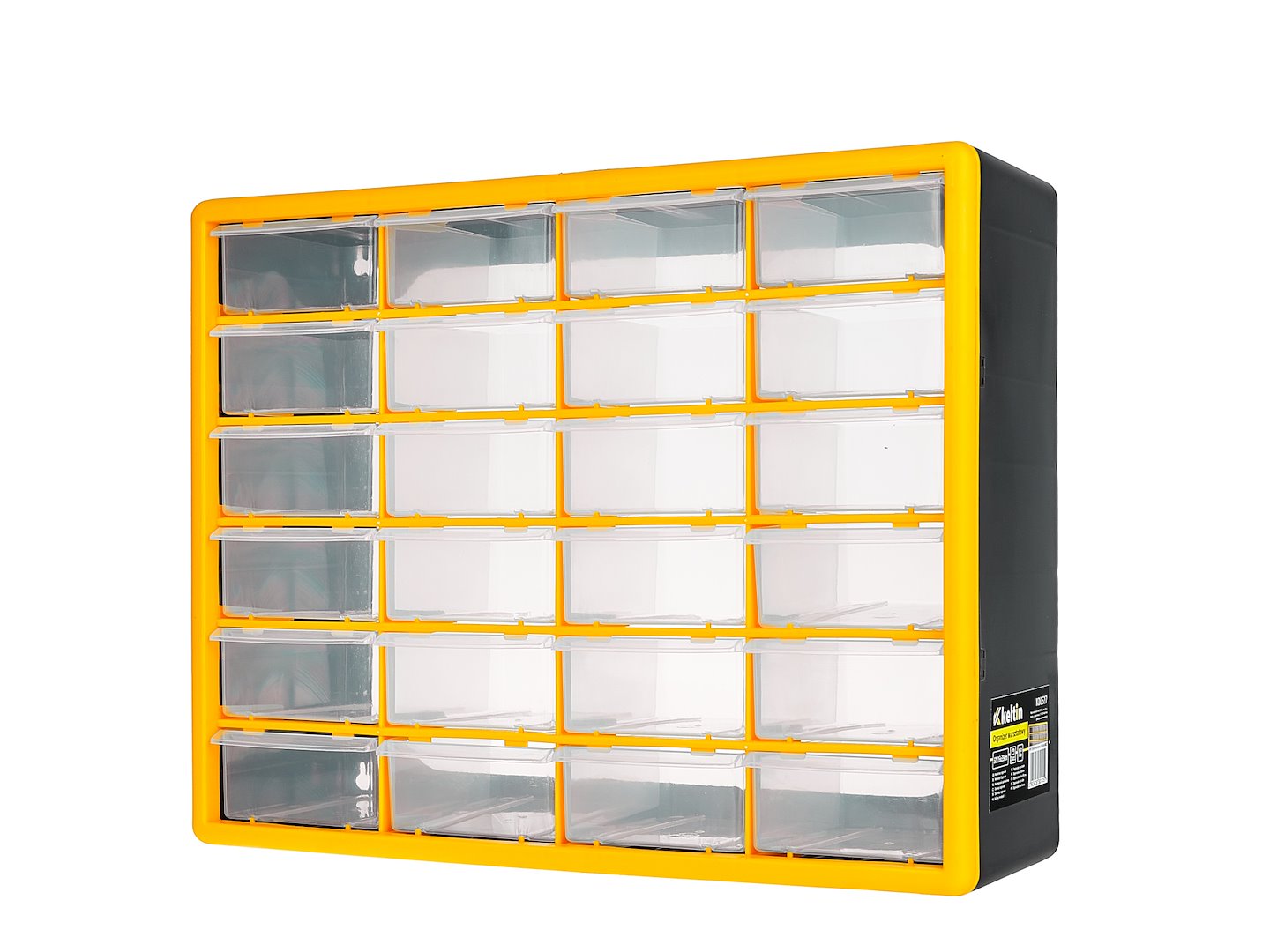 24-Drawer Plastic Storage Organizer