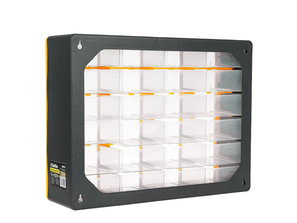 24-Drawer Plastic Storage Organizer