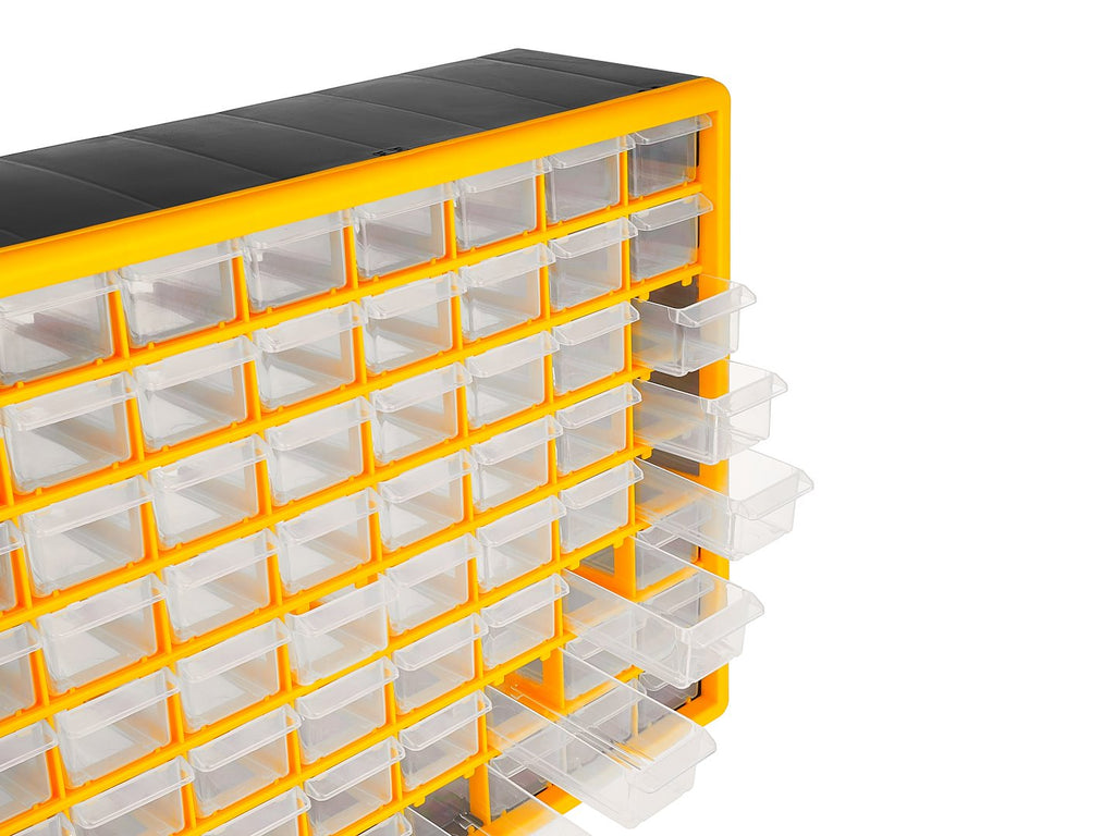 64-Drawer Plastic Storage Organizer