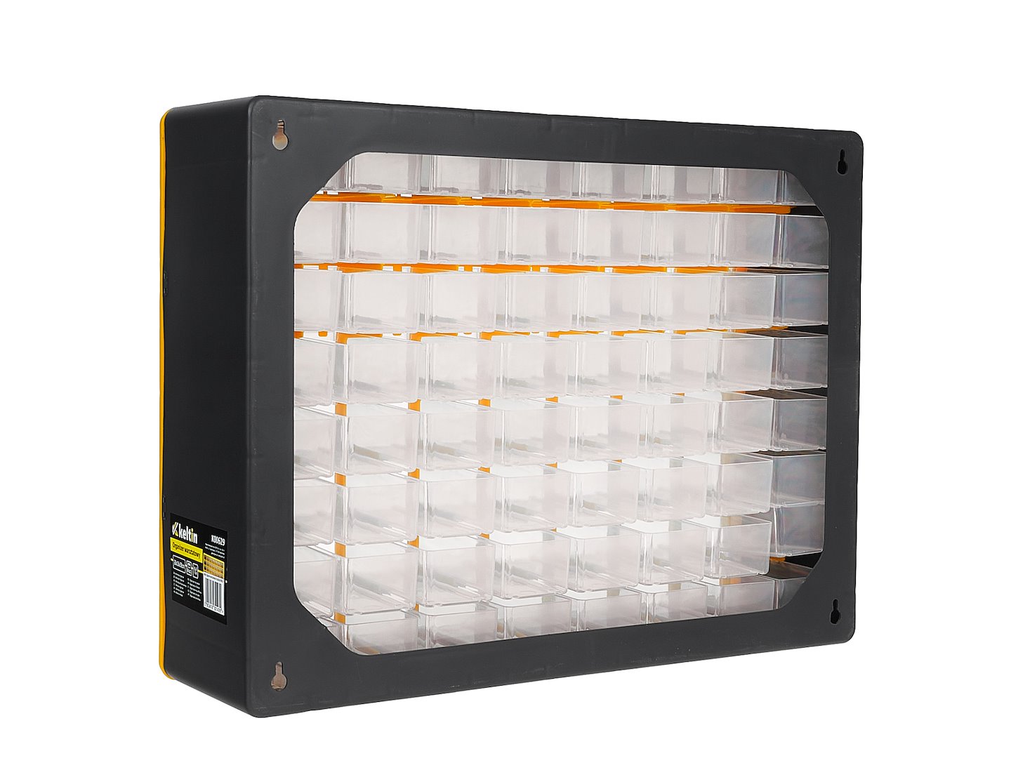 64-Drawer Plastic Storage Organizer
