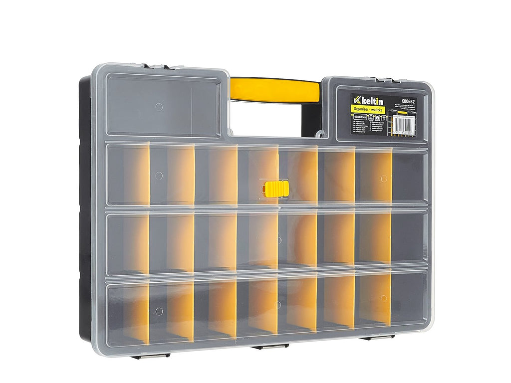 26-Compartment Plastic Storage Box