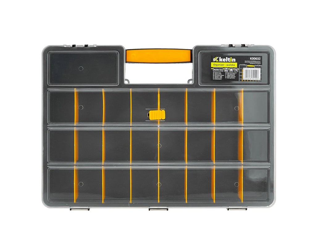 26-Compartment Plastic Storage Box